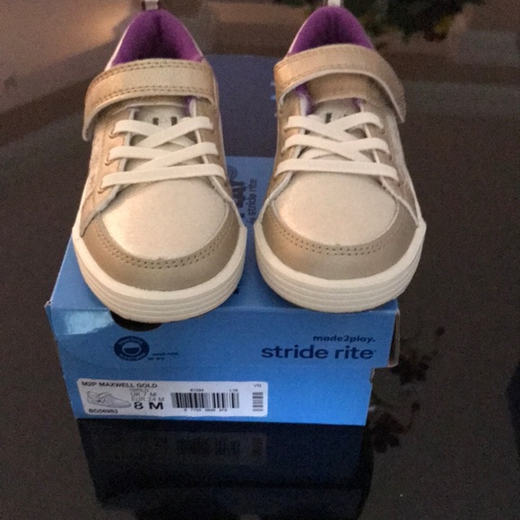 Stride Rite Toddler Girl Size 8M Shoes - Picture 1 of 3